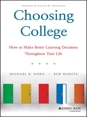 cover image of Choosing College